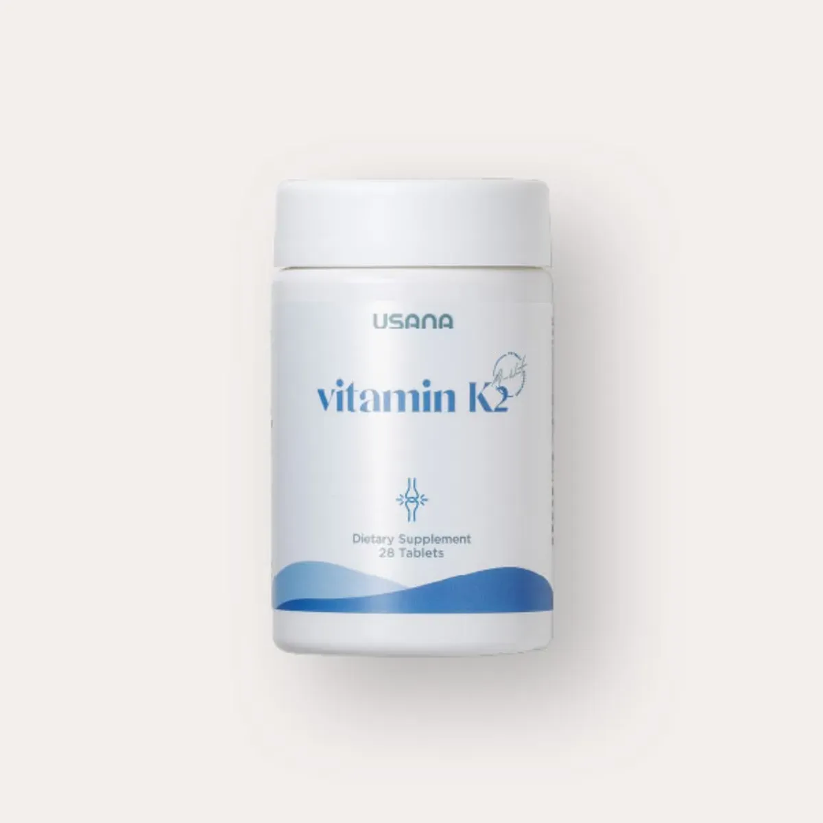 Official packaging for Vitamin K2.