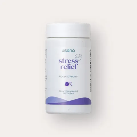 Official packaging for Stress Relief.