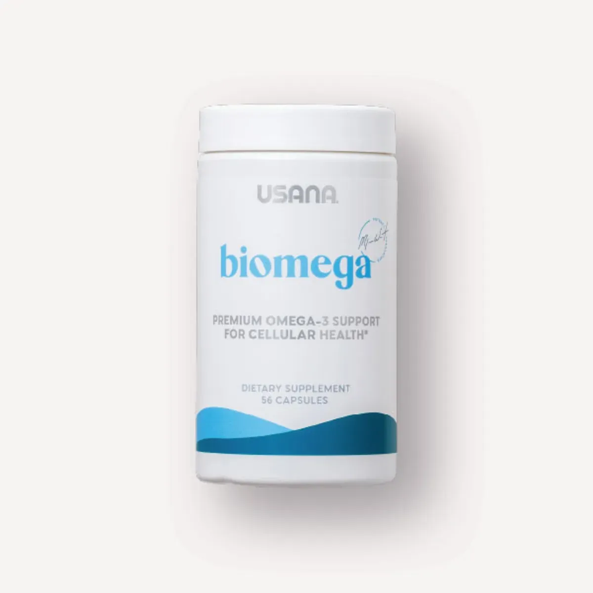 Official packaging for BiOmega.
