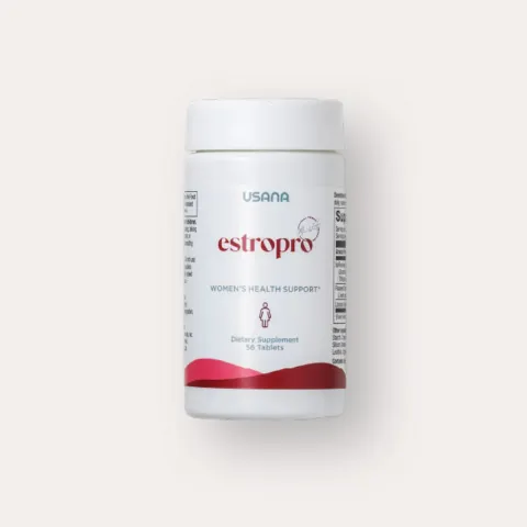 Official packaging for USANA EstroPro.