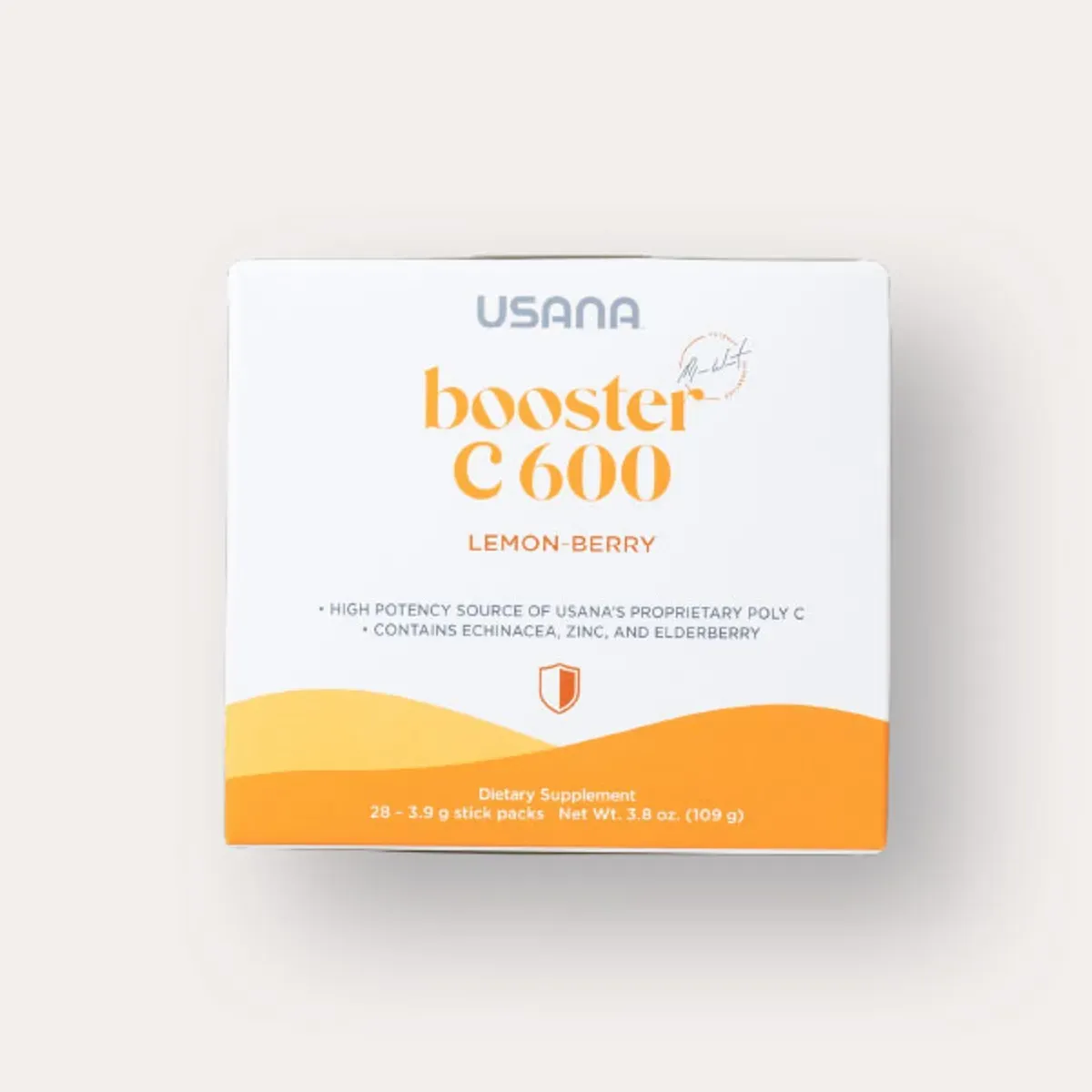Official packaging for Booster C 600.