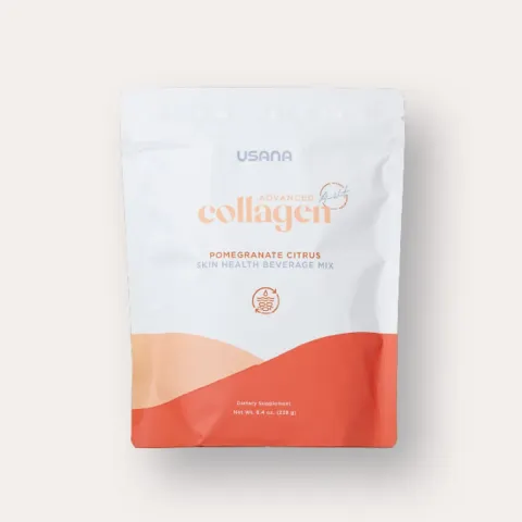 Official packaging for Advanced Collagen (1 Gusset).