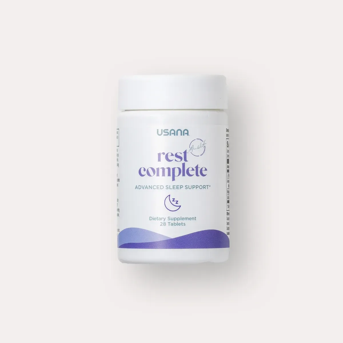 Official packaging for Rest Complete.