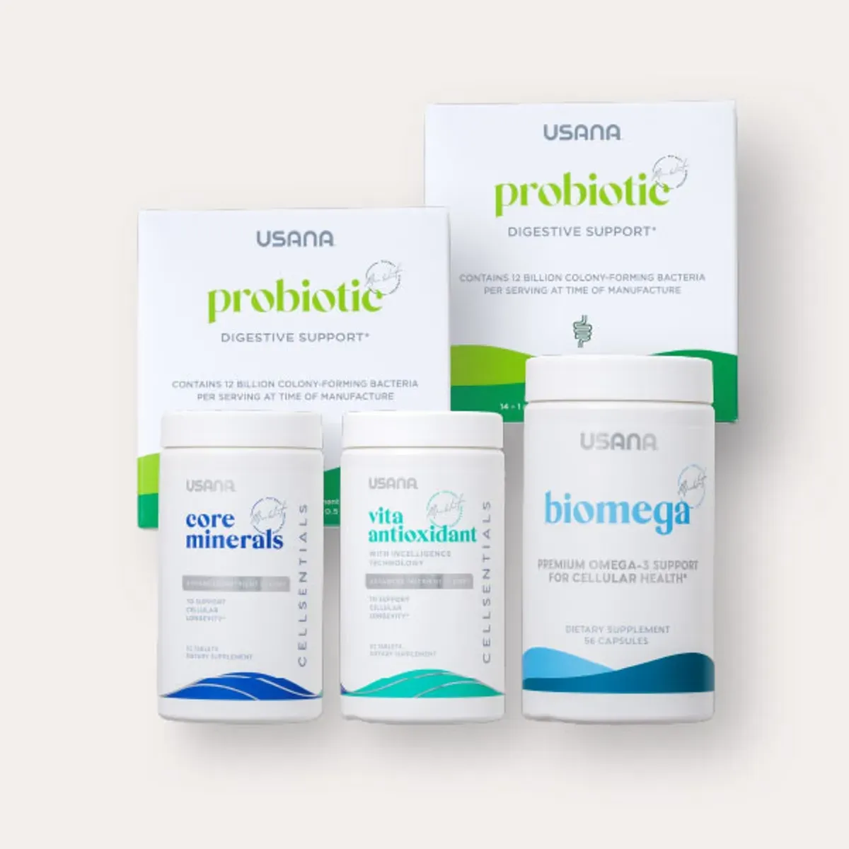 Official packaging for Core Health Bundle.