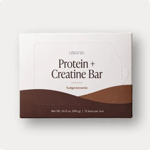 Official packaging for Protein + Creatine Bar.