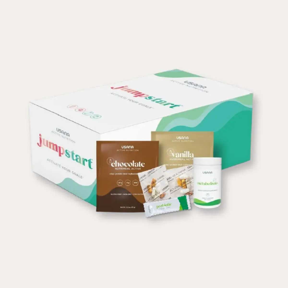 Official packaging for 7-Day Jumpstart Weight Loss Program (English).