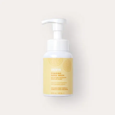 Official packaging for Foaming Hand Wash (With Pump).