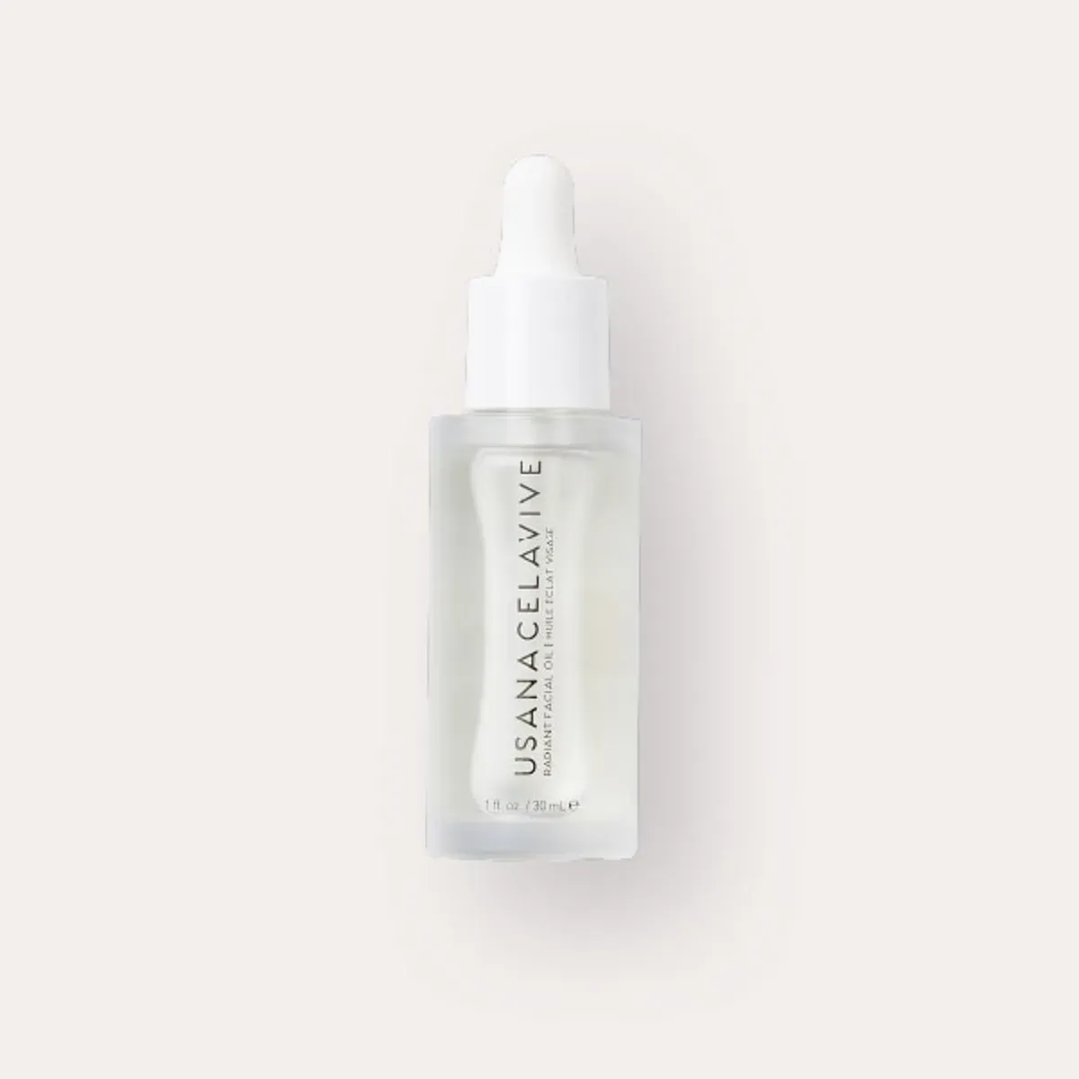 Official packaging for Celavive Radiant Facial Oil.