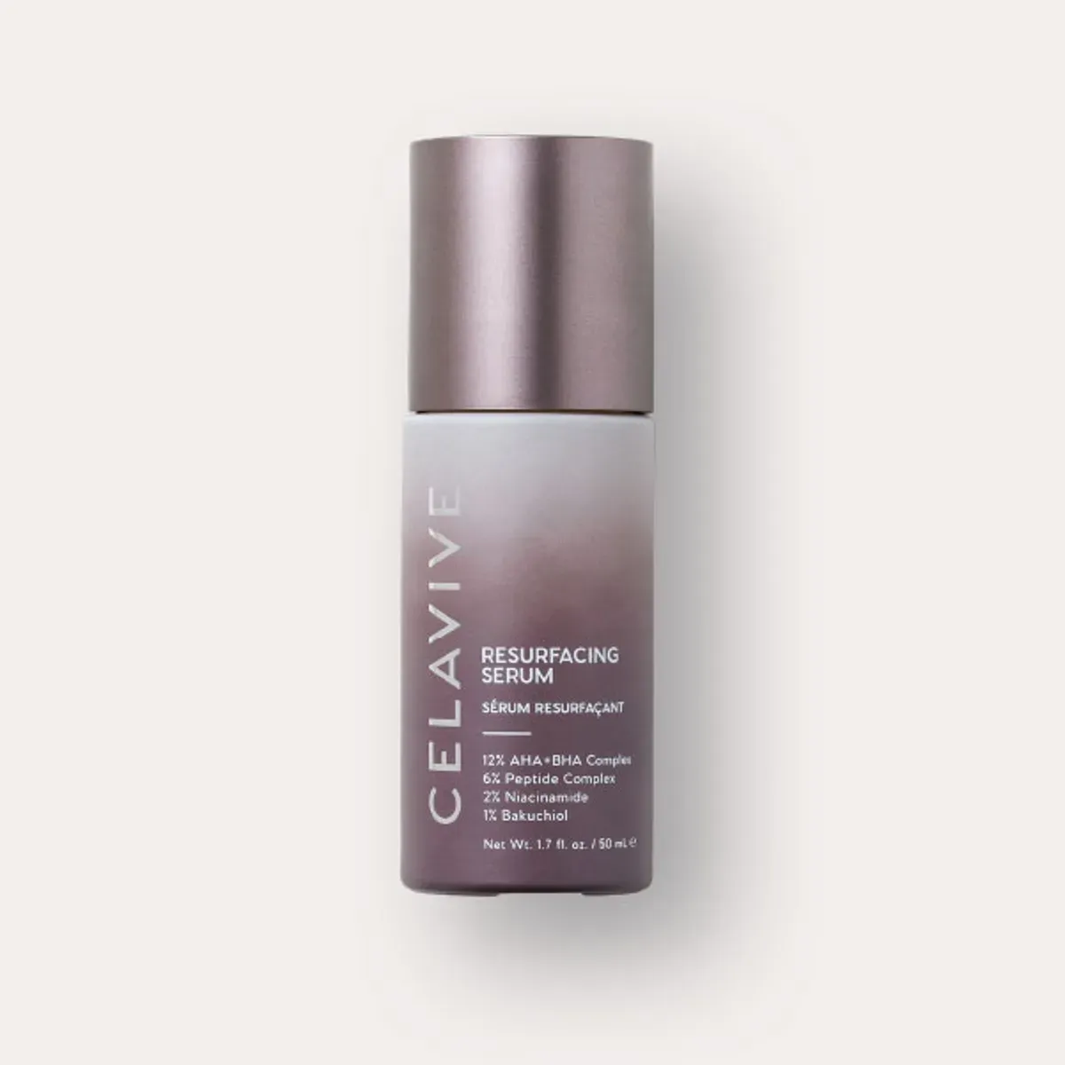 Official packaging for Resurfacing Serum.