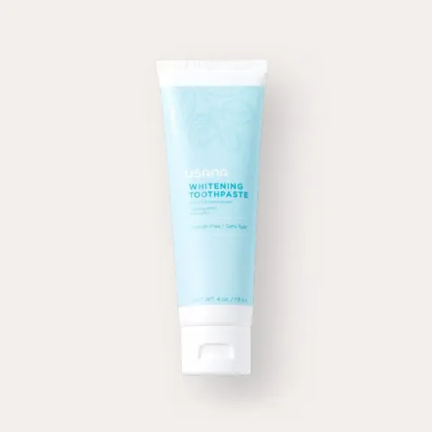 Official packaging for Whitening Toothpaste.