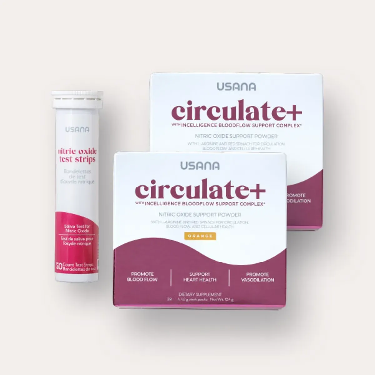 Official packaging for Circulate Pack.