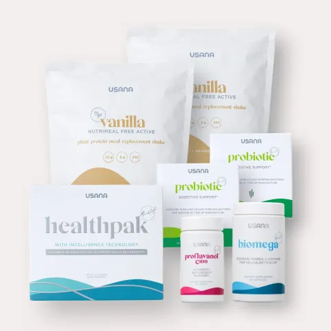 Official packaging for Optimal Wellness Pack.